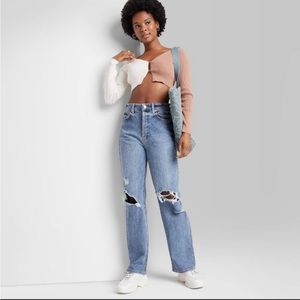 *NWT* Wild Fable | Super High Rise Straight Jeans | 12